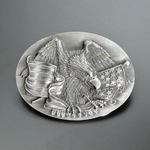 ベルトバックル イーグル国旗 X132P