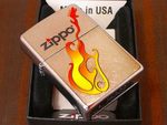 ZIPPO フレーミング・ギター 炎 24805