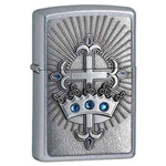 ZIPPO クラウン&クロス 24875 スワロフスキー