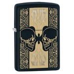 ZIPPO スカルズ 29404 マットブラック