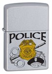 ZIPPO 716 POLICE サテンクローム