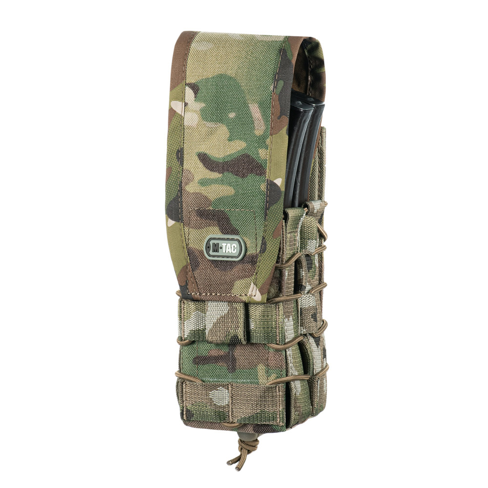 M-TAC ライフルマガジンポーチ AR/AK 2本収納 フラップ式 MOLLE対応