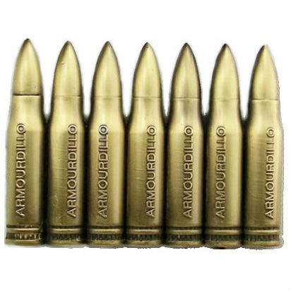 ベルトバックル 弾丸 ARMOURDILLO 7 ゴールド