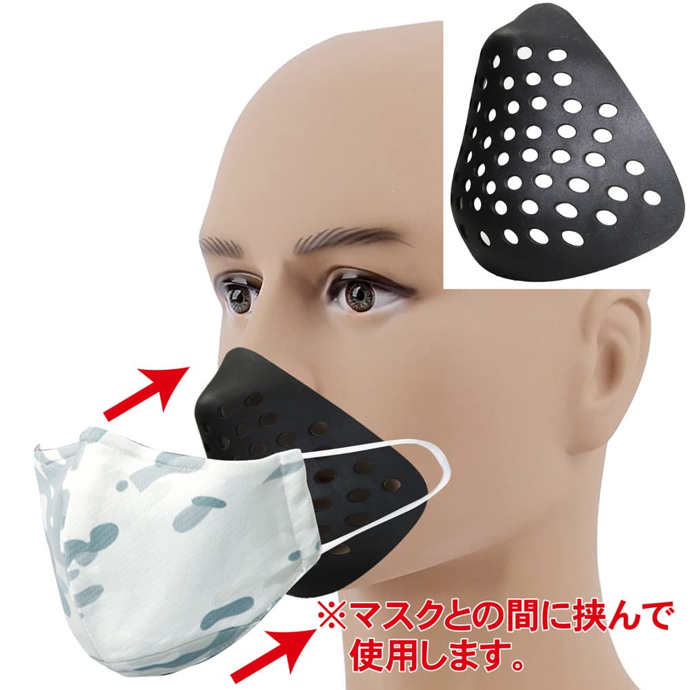 EAGLE FORCE アンダーマスク シリコン製 ブラック 5584-UM01