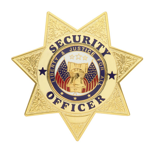 ブラッキントン ポリスバッジ Security Officer