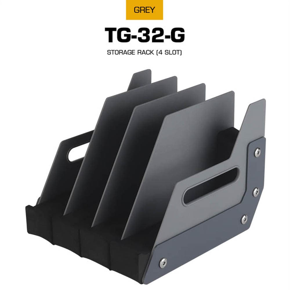 WOSPORT ハンドガンラック 4スロット ディスプレイ収納 TG-32