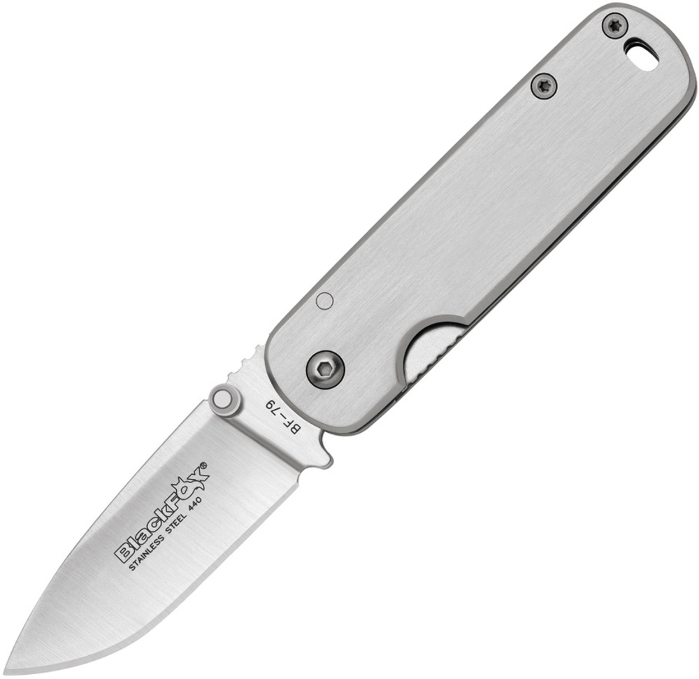 Black Fox 折りたたみナイフ ステンレス ライナーロック BF79