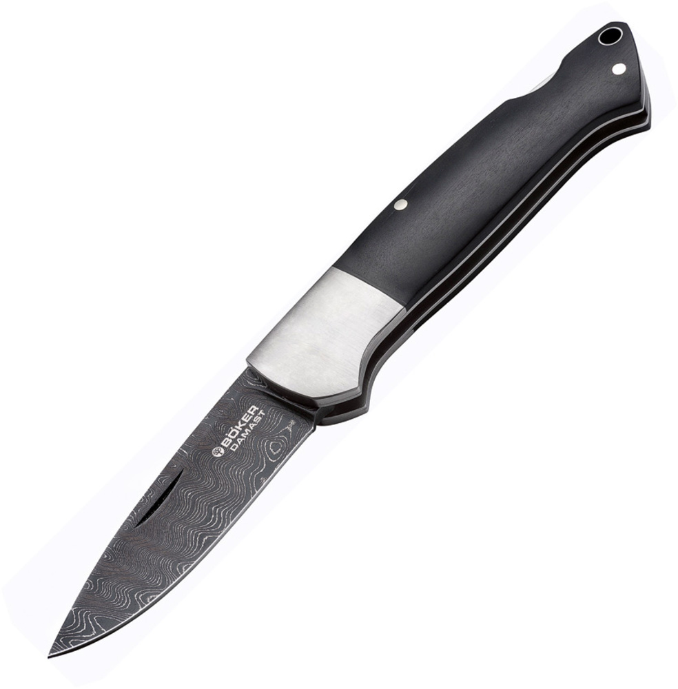 BOKER 折りたたみナイフ Run Davis ロックバック W.C.デイビス