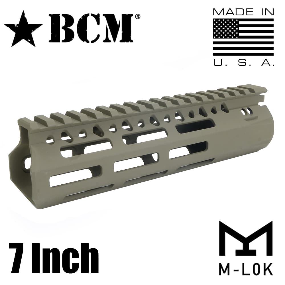 BCM ハンドガード MCMR M-LOK アルミ合金製 M4/AR15用 [ フラットダークアース / 15インチ ] 米国製