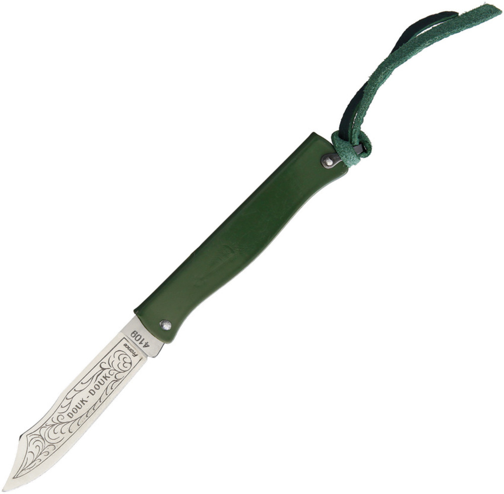 Douk-Douk 折りたたみナイフ グリーン DD815PMCOLG