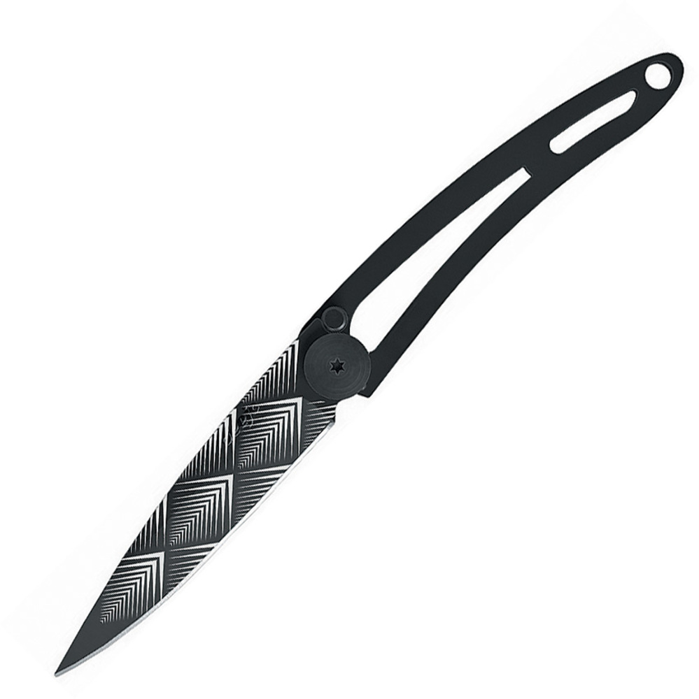 Deejo 折りたたみナイフ Naked 15g ライナーロック アートデコ DEE7GN105