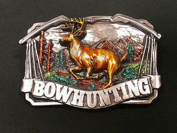 ベルトバックル ボウ・ハンティング BF146