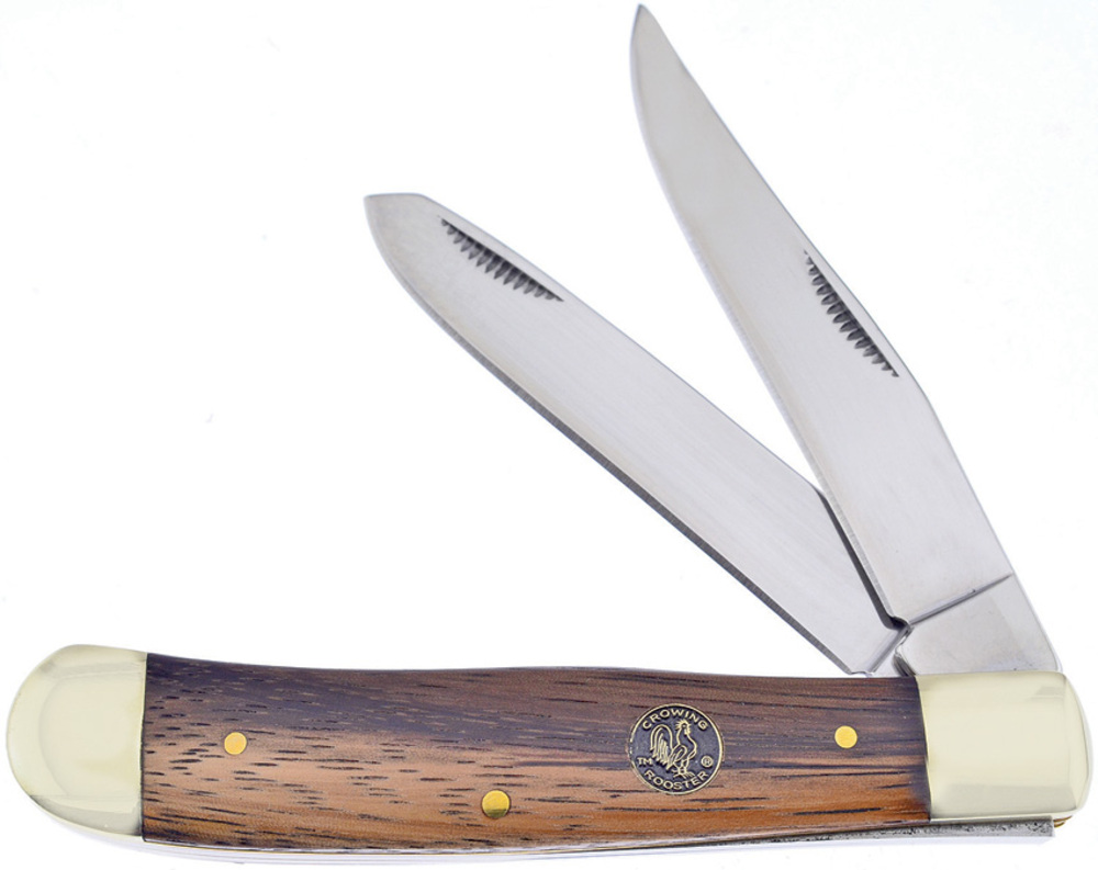 Frost Cutlery 折りたたみナイフ Trapper ゼブラウッド FCR108ZW