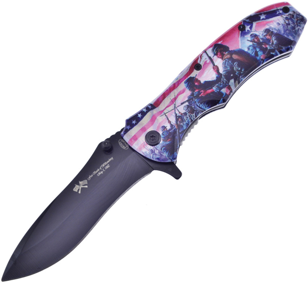 Frost Cutlery 折りたたみナイフ バトルウィリアムバーグ FFC40BW ライナーロック