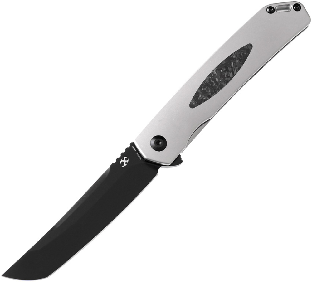 Kansept Knives 折りたたみナイフ Hazakura フレームロック 灰色 K1019A1