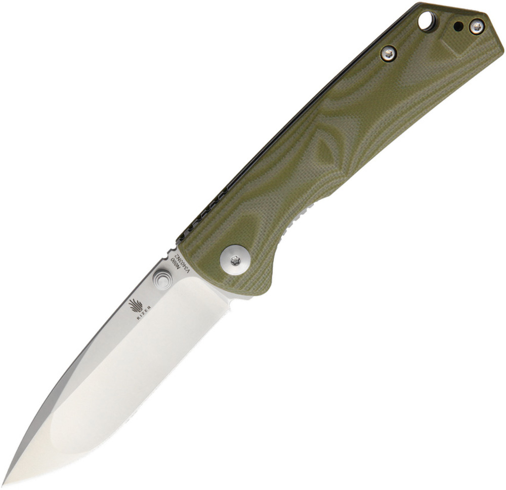 Kizer Cutlery 折りたたみナイフ Vigor ライナーロック グリーン KIV3403N2