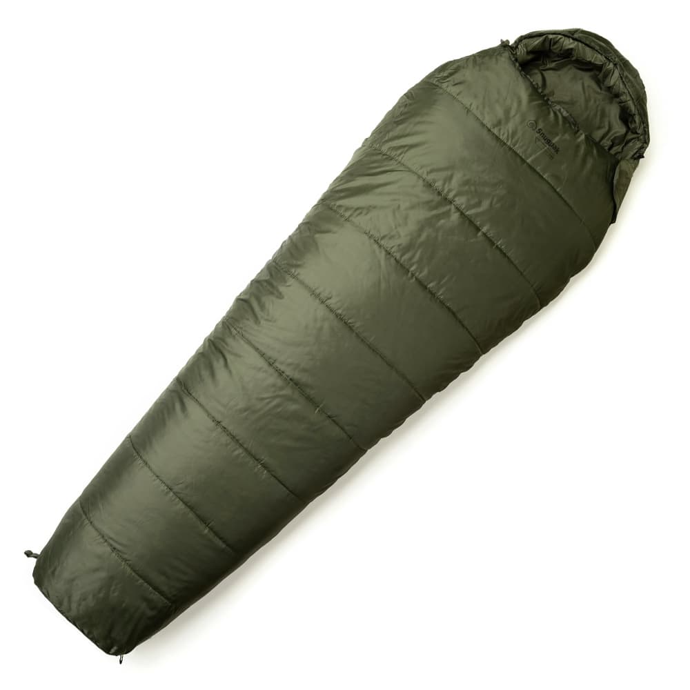 Snugpak 寝袋 Sleeper Lite Basecamp 快適温度-5℃ 収納袋付き オリーブ 98500[bsn98500r]