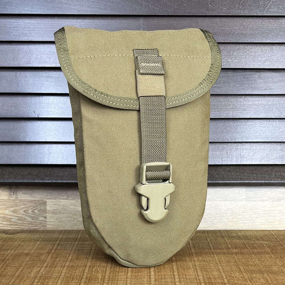 米軍放出品 スコップカバー 折りたたみスコップ用 ナイロン製 コヨーテ