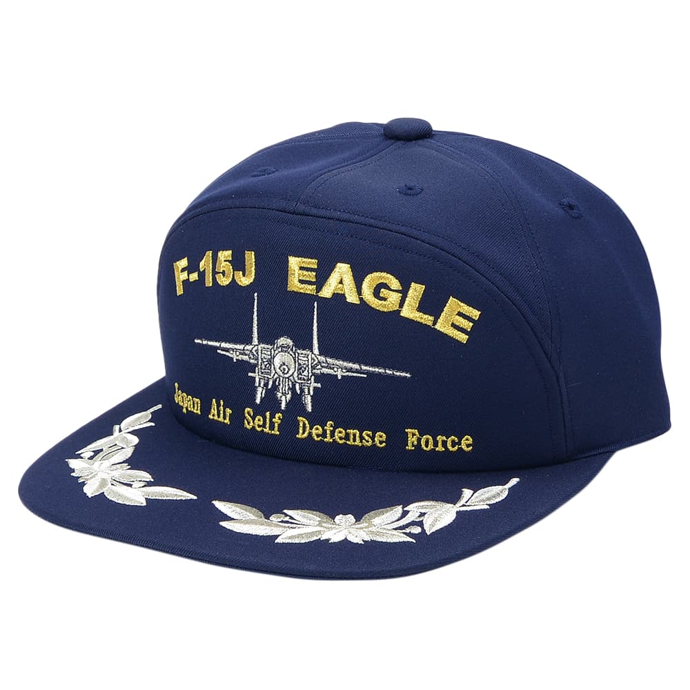 自衛隊グッズ キャップ 航空自衛隊 F-15J イーグル モール付き アジャスター式