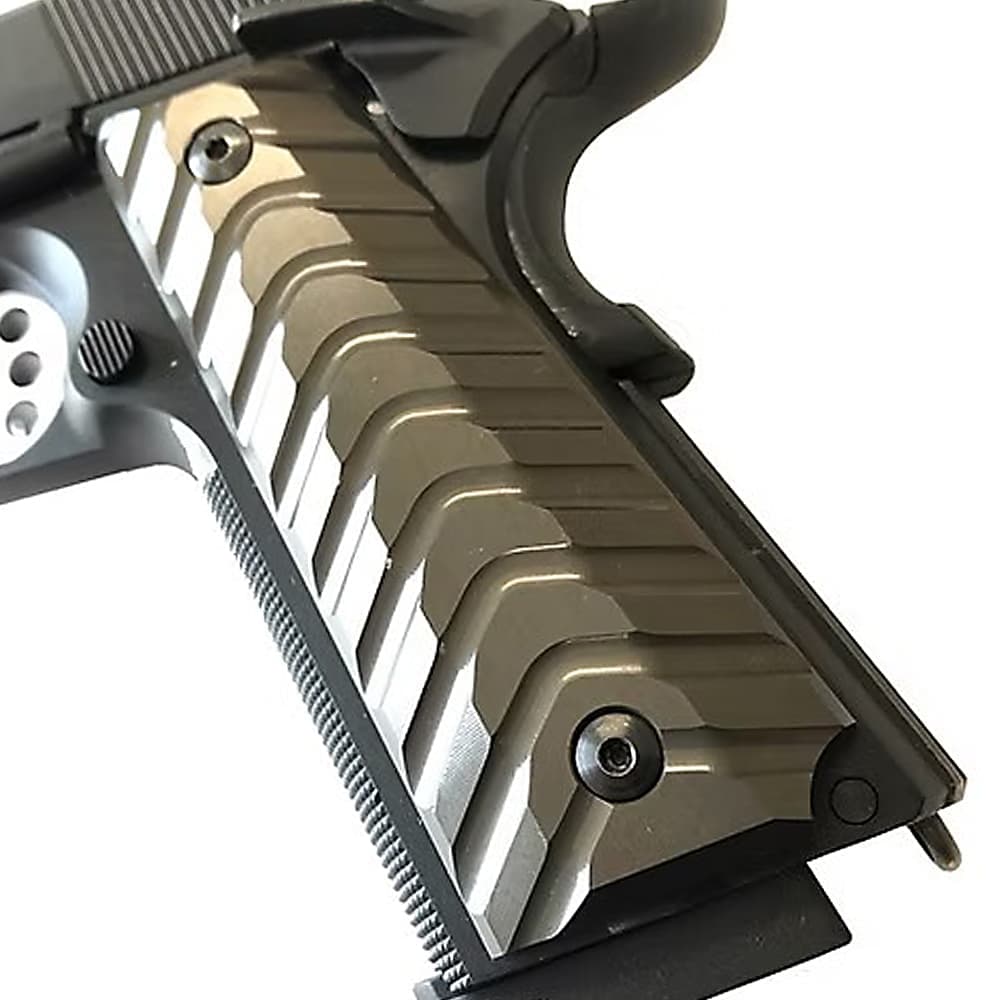 Carbon8 グリップパネル M45シリーズ用 フィッシュボーン アルミ製 CBP-A008-05