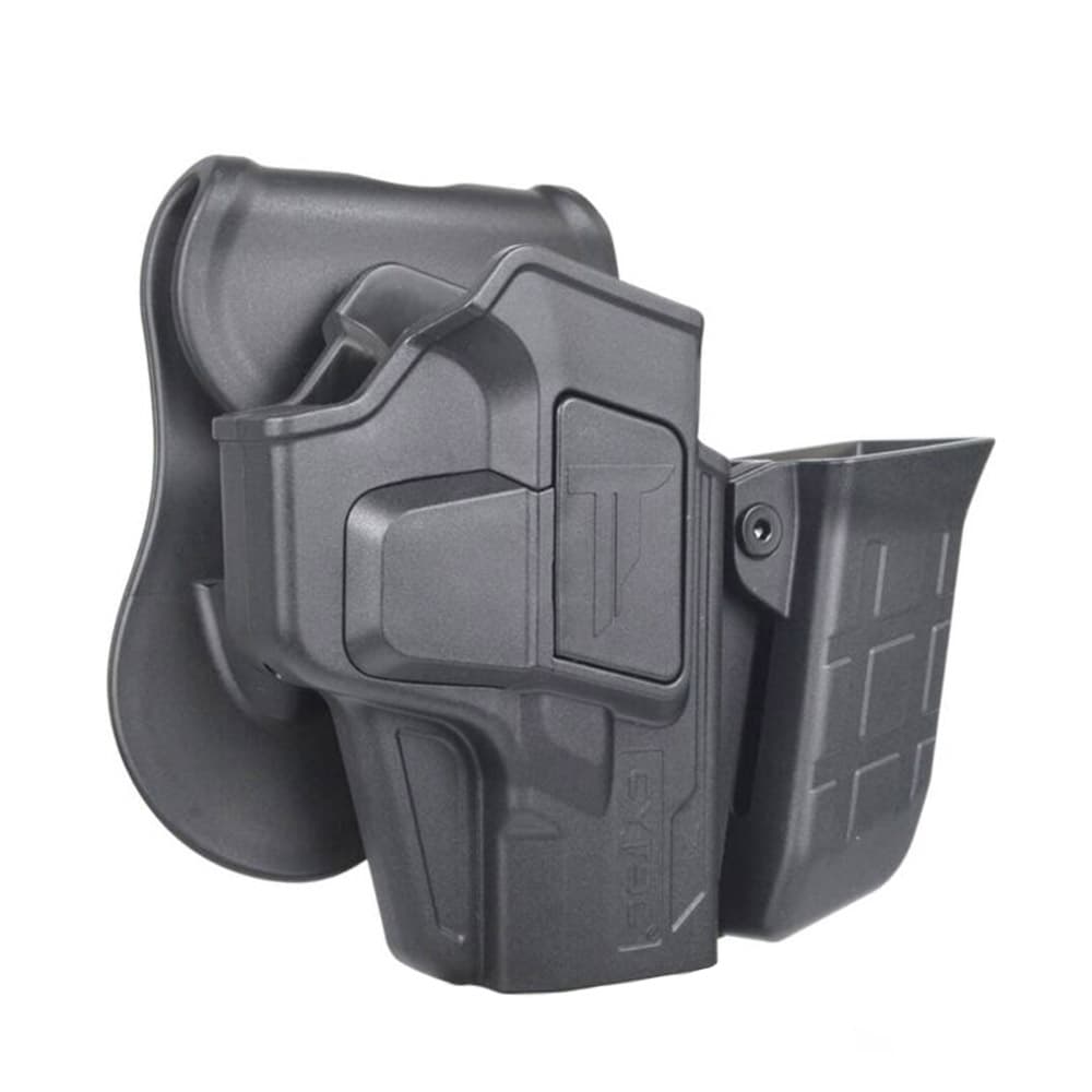 CYTAC ヒップホルスター R-Defender マグポーチ・コンボ Glock19/23/32用 右利き 1-RMG1900