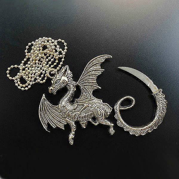 ネックナイフ フライングドラゴン ステンレス