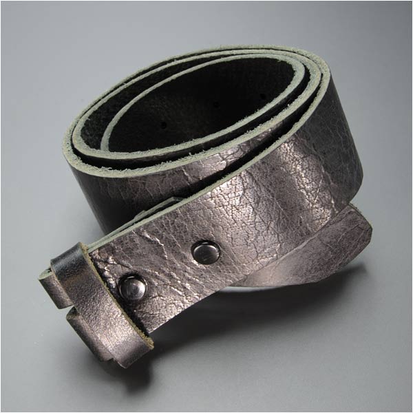 レザーベルト フルグレイン ヴィンテージ風 ブラックマーブル