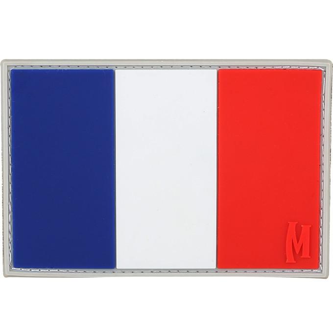 ミリタリーショップ レプマート Maxpedition パッチ フランス国旗 ベルクロ Pvc製