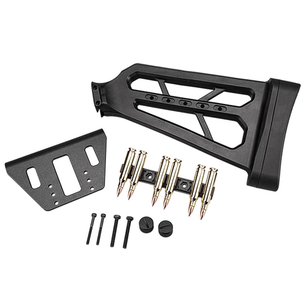 G&G ARMAMENT ストック LevAR Stock Black 20mmレール対応 G-05-069