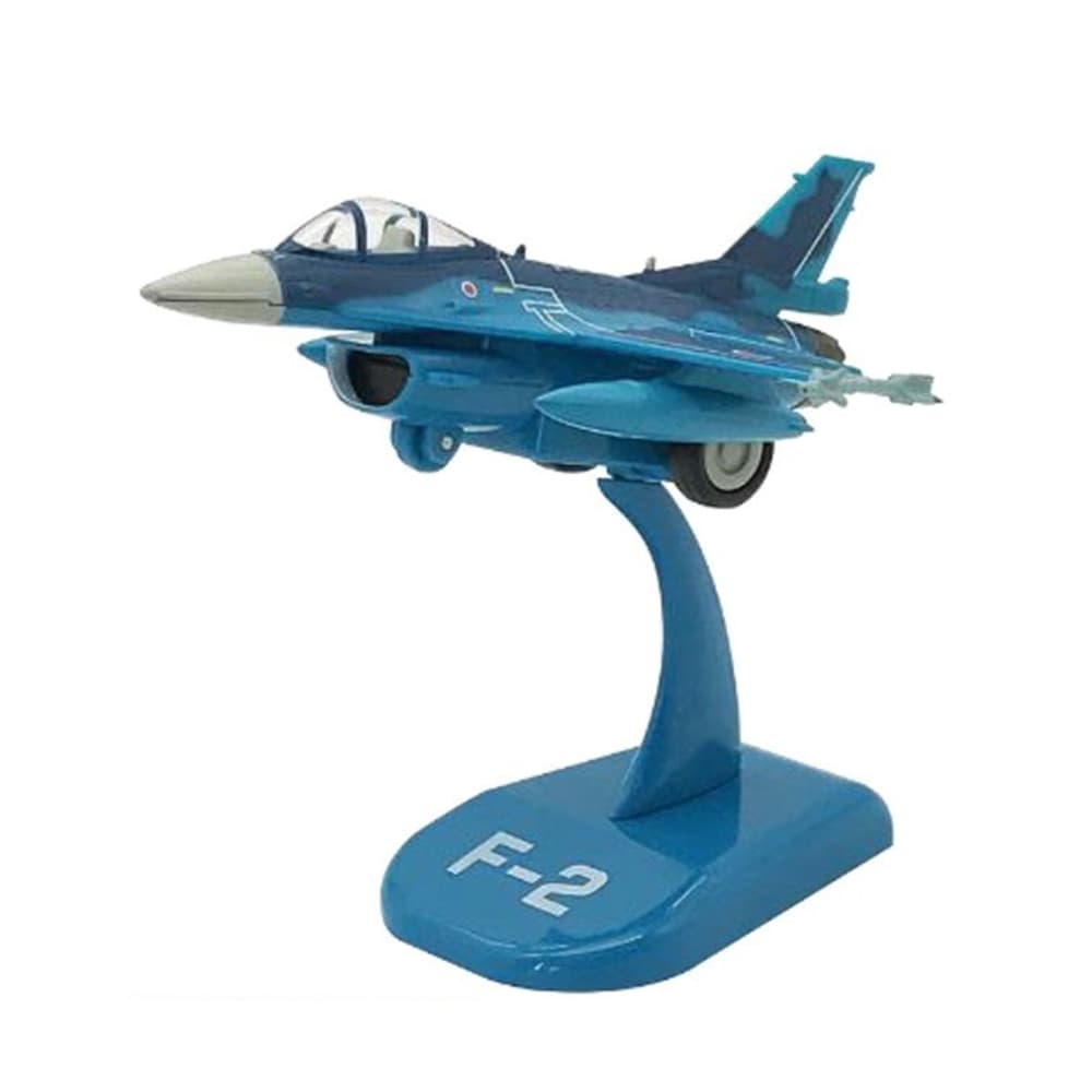 国際貿易 プルバックトイ プルプラ F-2戦闘機 航空自衛隊 スタンド付き PP23002