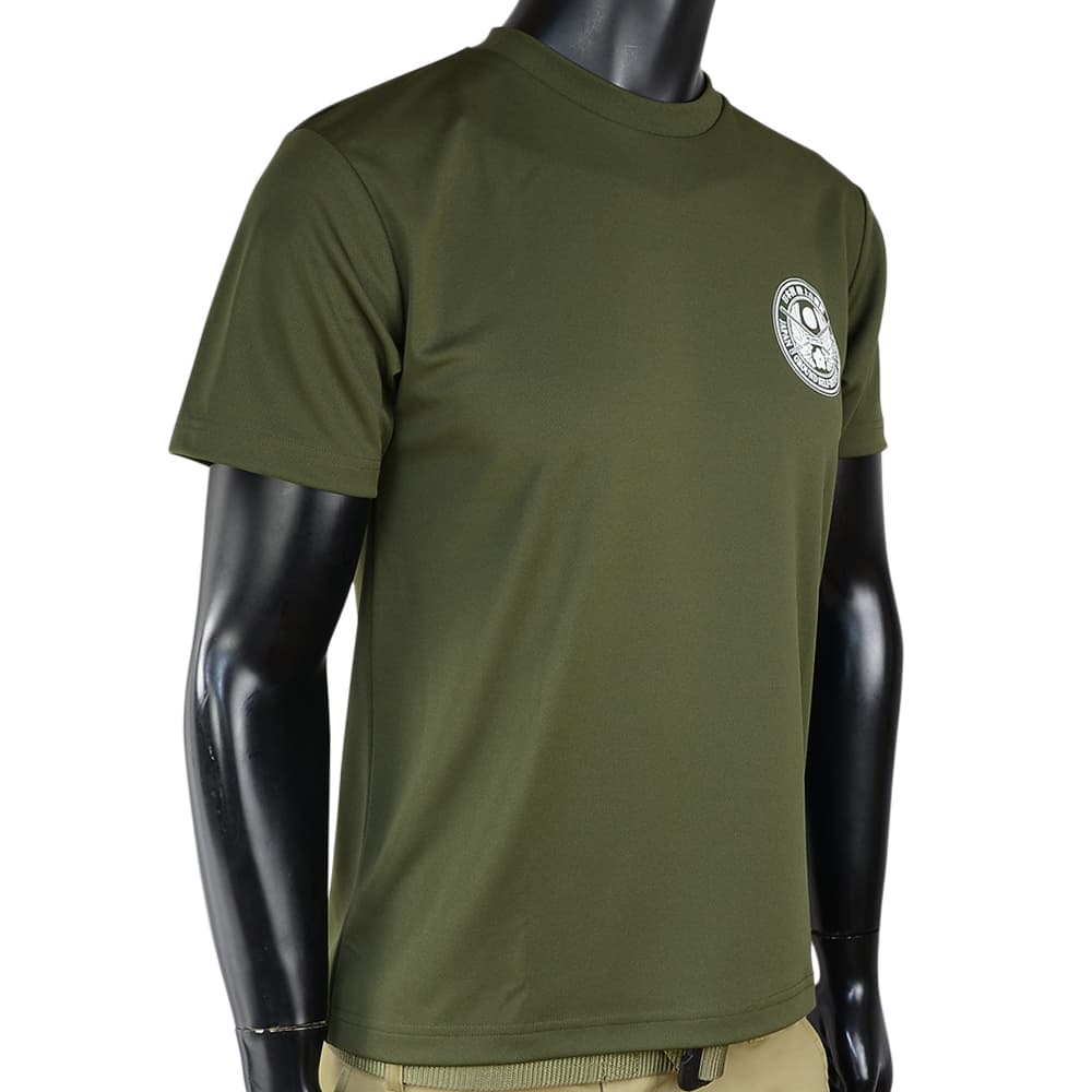 自衛隊グッズ 半袖Tシャツ 桜刀エンブレム 陸上自衛隊 OD色 IRT204