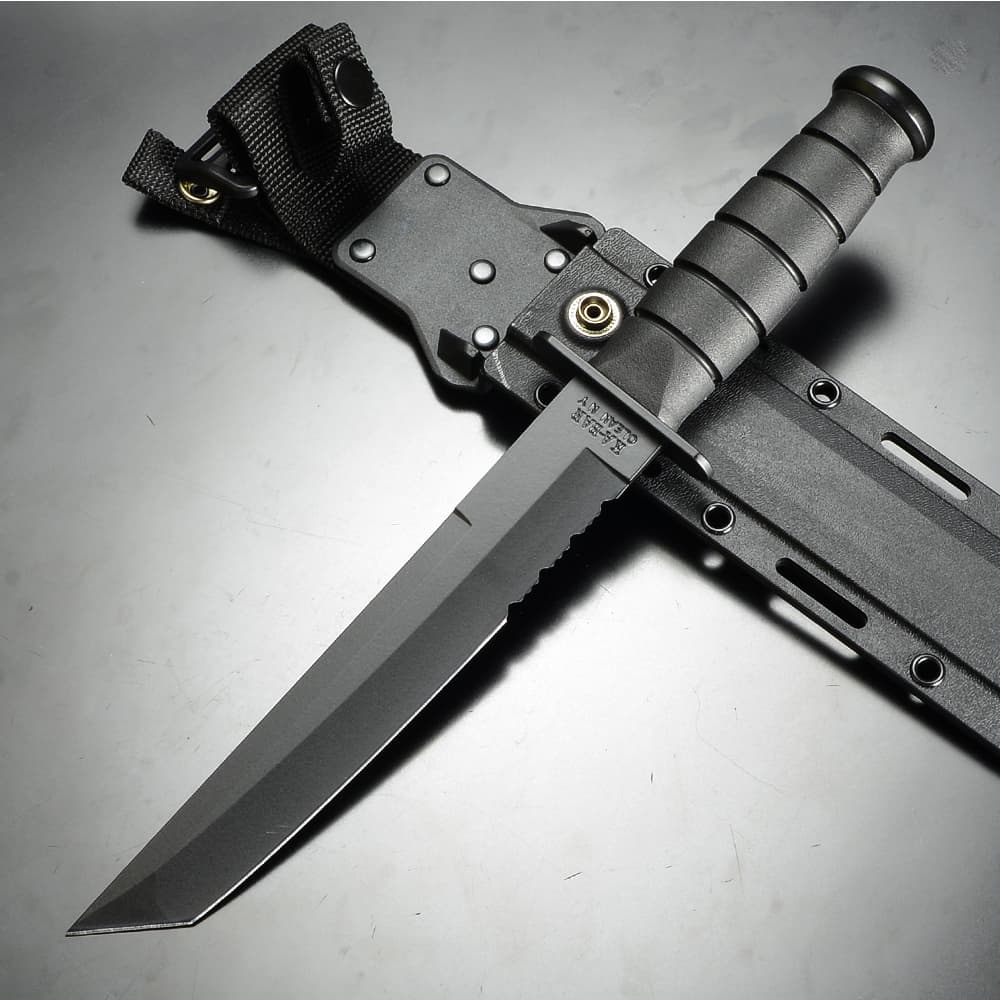 KA-BAR アウトドアナイフ 1245 高炭素鋼 タントー 半波刃の販売 - ミリタリーショップ