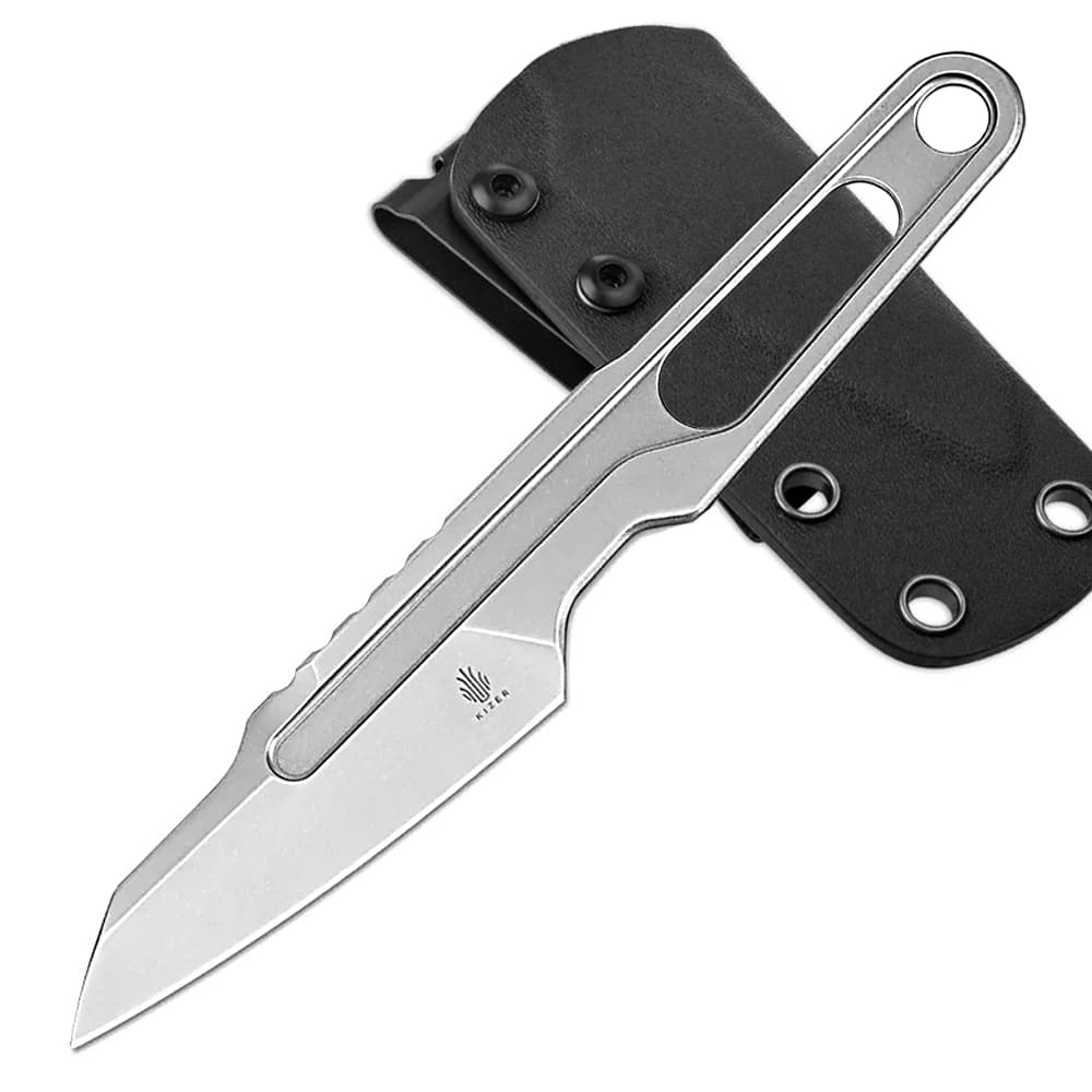 Kizer ネックナイフ Cobbler D2鋼 一体構造 1057A1
