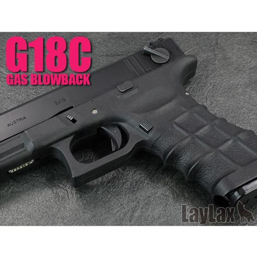 LayLax カスタムグリップ ネオ NINE BALL 東京マルイ GBB G18C用