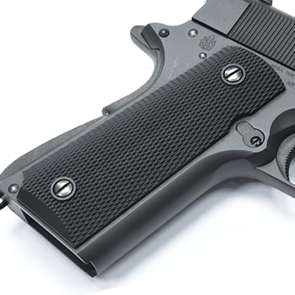 GUARDER グリップパネル 東京マルイ M1911用 チェッカリング加工 M1911-38BK