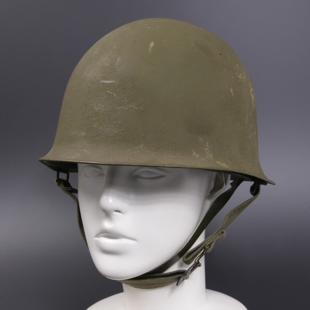 ミリタリーショップ レプマート / フランス軍放出品 M1951 スチールヘルメット 後期型 二層構造