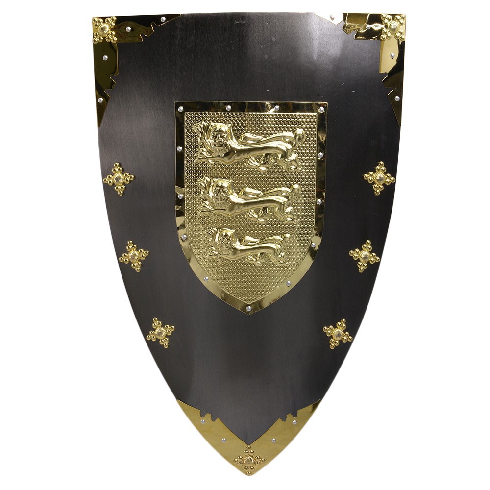 大特価!!】 西洋式ライオンの盾 壁掛け家具装飾紋章英国王家オブジェ
