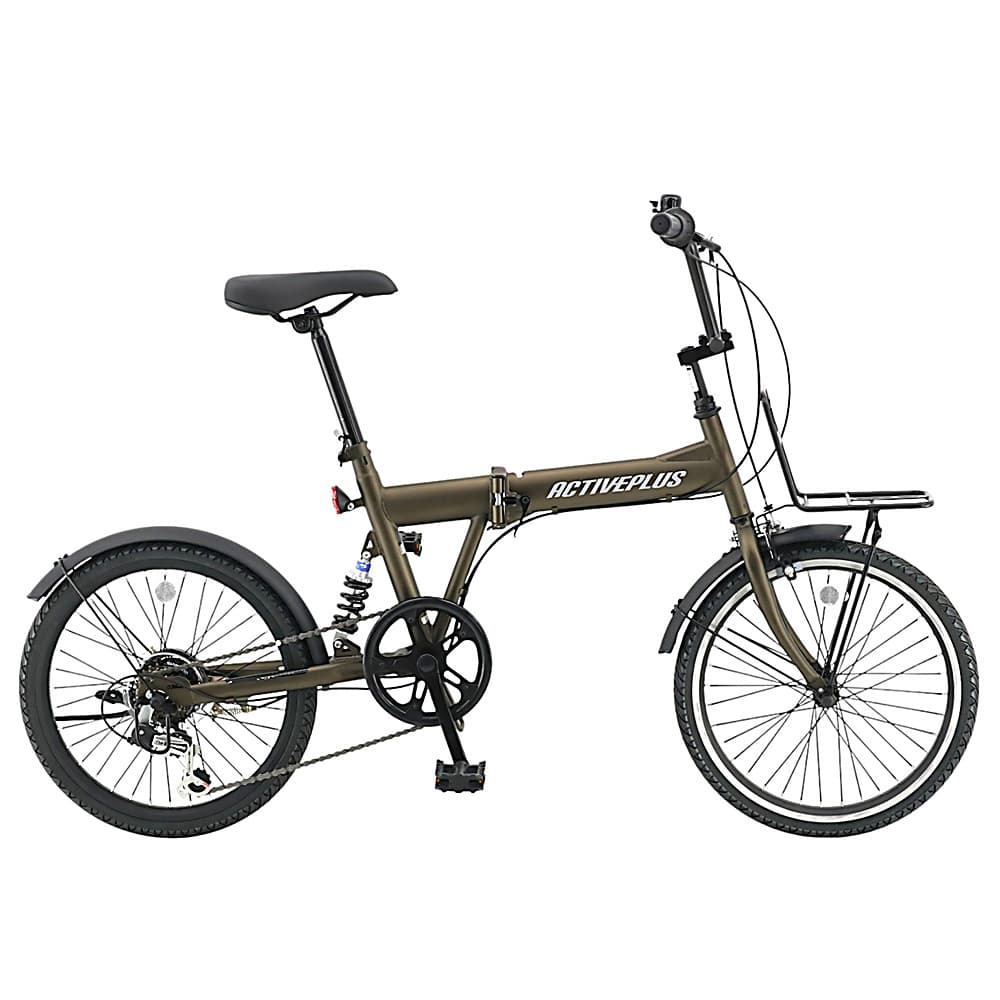 【直送 代引き不可】MIMUGO 折り畳み自転車 ACTIVE PLUS ノーパンク 20インチ MG-AP206NBZ