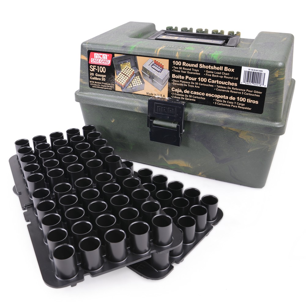 【B級品】ヒビあり MTM ショットシェルボックス SF-100 12G用