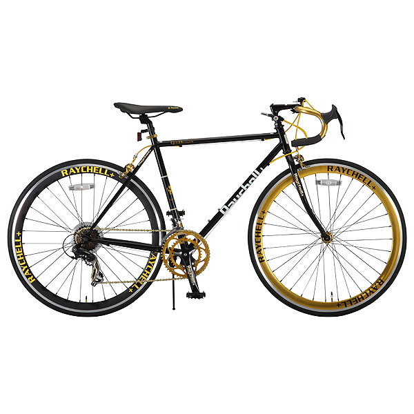 【直送 代引き不可】自転車 Raychell+ R+713 GolDragon 520