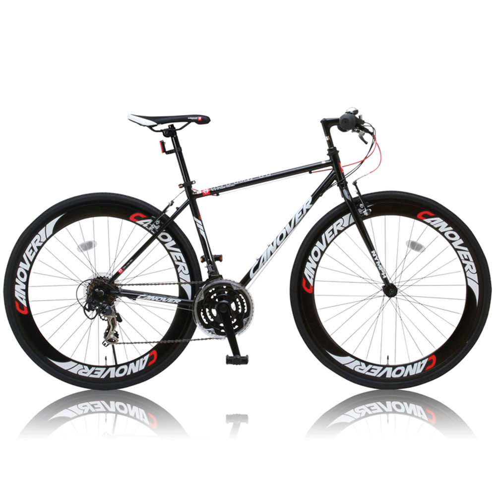 【直送 代引き不可】 OTOMO クロスバイク CAC-025 NYMPH ブラック 25598