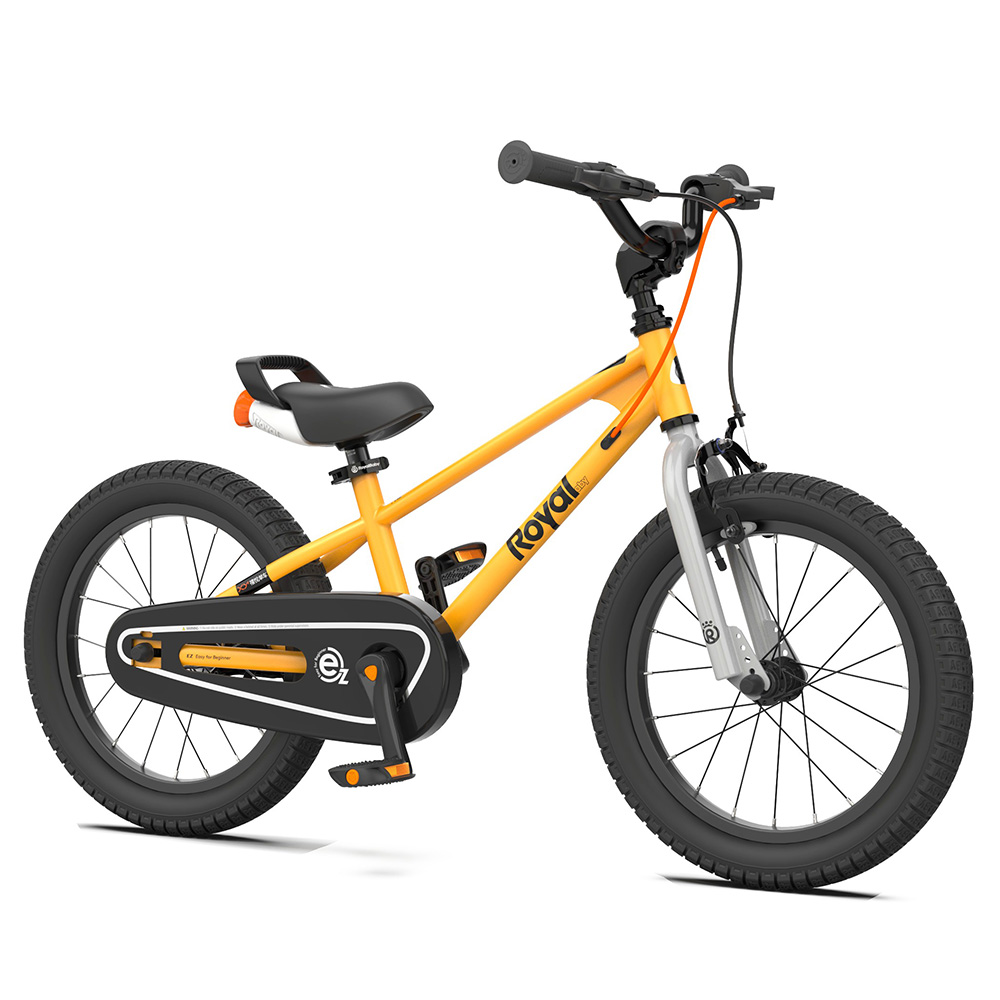 【直送 代引き不可】 OTOMO キッズ自転車 EZ FREESTYLE 着脱ペタル イエロー 67964