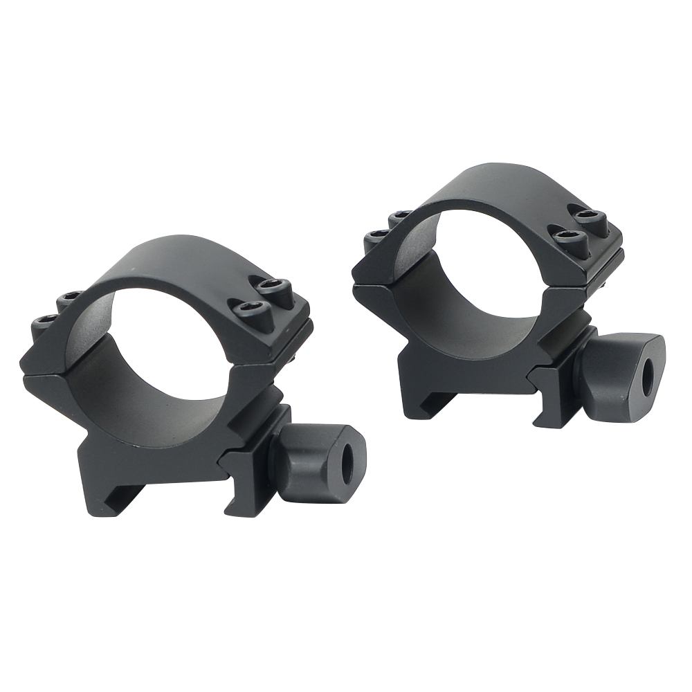 HYUGA マウントリング 20mmレール用 1インチ径 2個セット