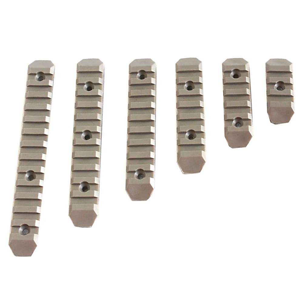 UFC レールセット KEYMOD/M-LOK対応 ポリマー樹脂 6個セット UFCJA2063