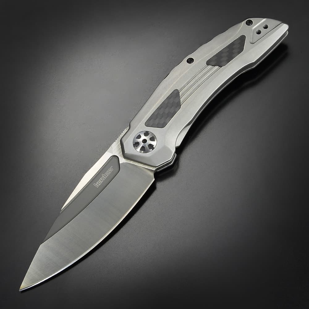 Kershaw 折りたたみナイフ Norad リバーシブル D2鋼 フレームロック式 5510