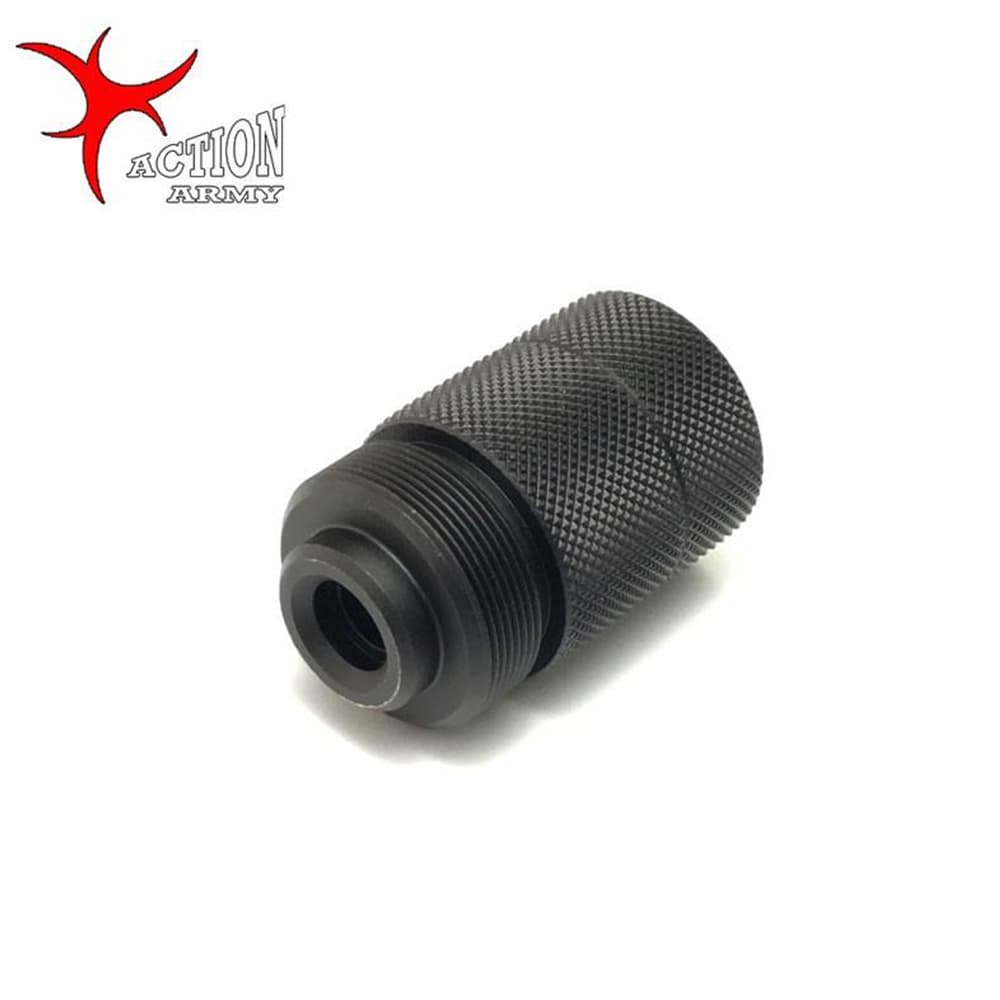 ActionArmy サイレンサーアタッチメント T10/T11用 TypeA ネジカバー仕様 14mm逆ネジ
