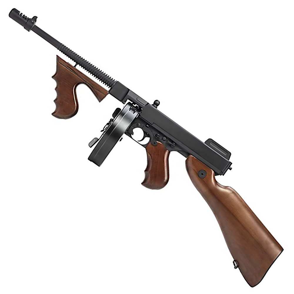 EMG/King Arms 電動ガン トンプソン M1928 シカゴ JASG適合 KA-AG-258-WO-TH