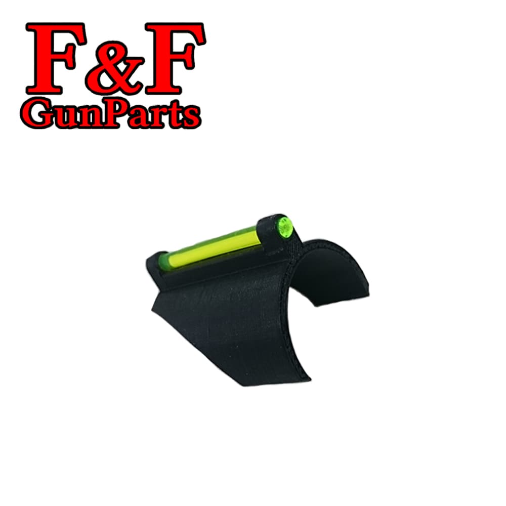 F&F GunParts フロントサイト 集光ファイバー Type Short ショットガン用