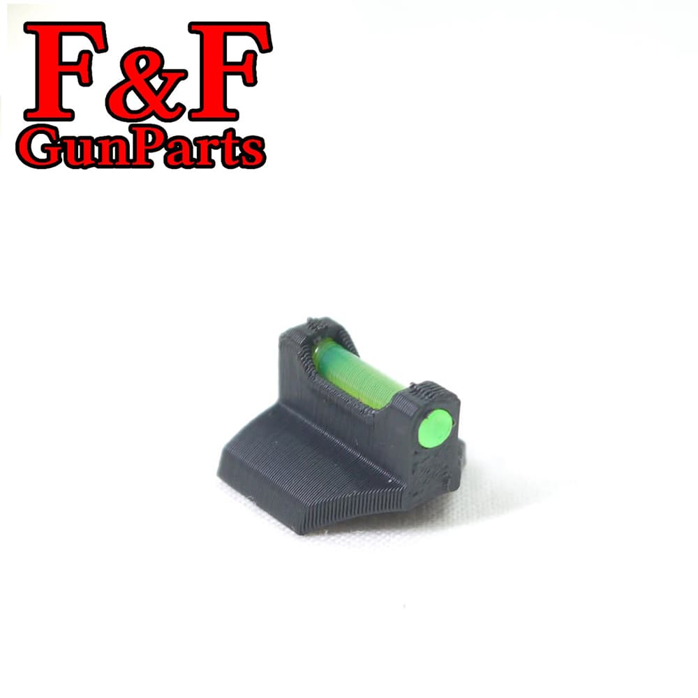 F&F GunParts マイクロフロントサイト 集光ファイバー ショットガン用 Type LowFront