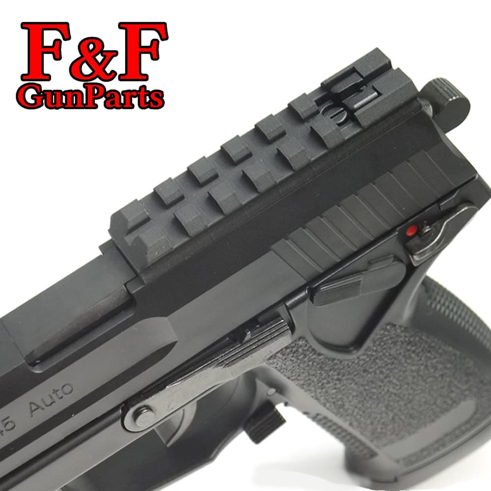 F&F GunParts マウントベース 20mm レールマウント 東京マルイ/S2S Mk23対応 Type Long